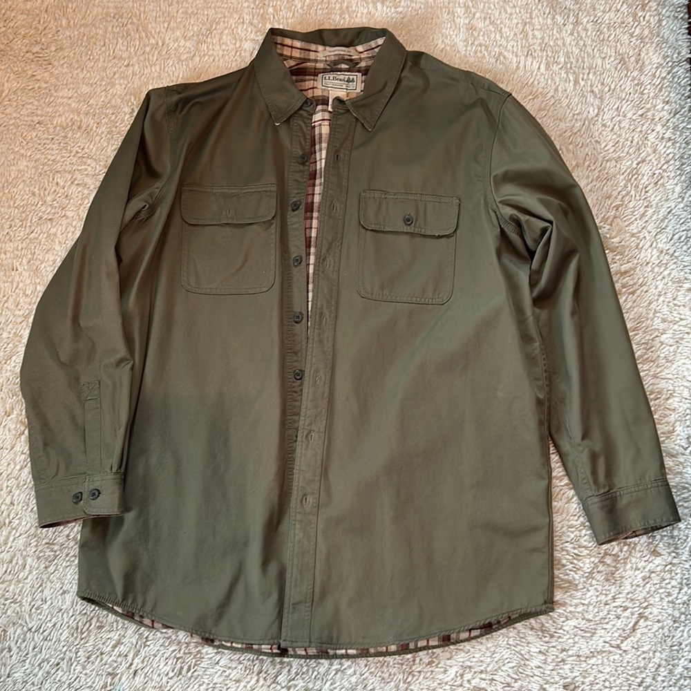 Men's Flannel-Lined Hurricane Shirt